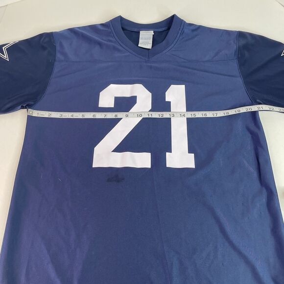 Julius Jones Dallas Cowboys Jersey, Medium, Dark Blue, #21, Retro - Picture 5 of 6
